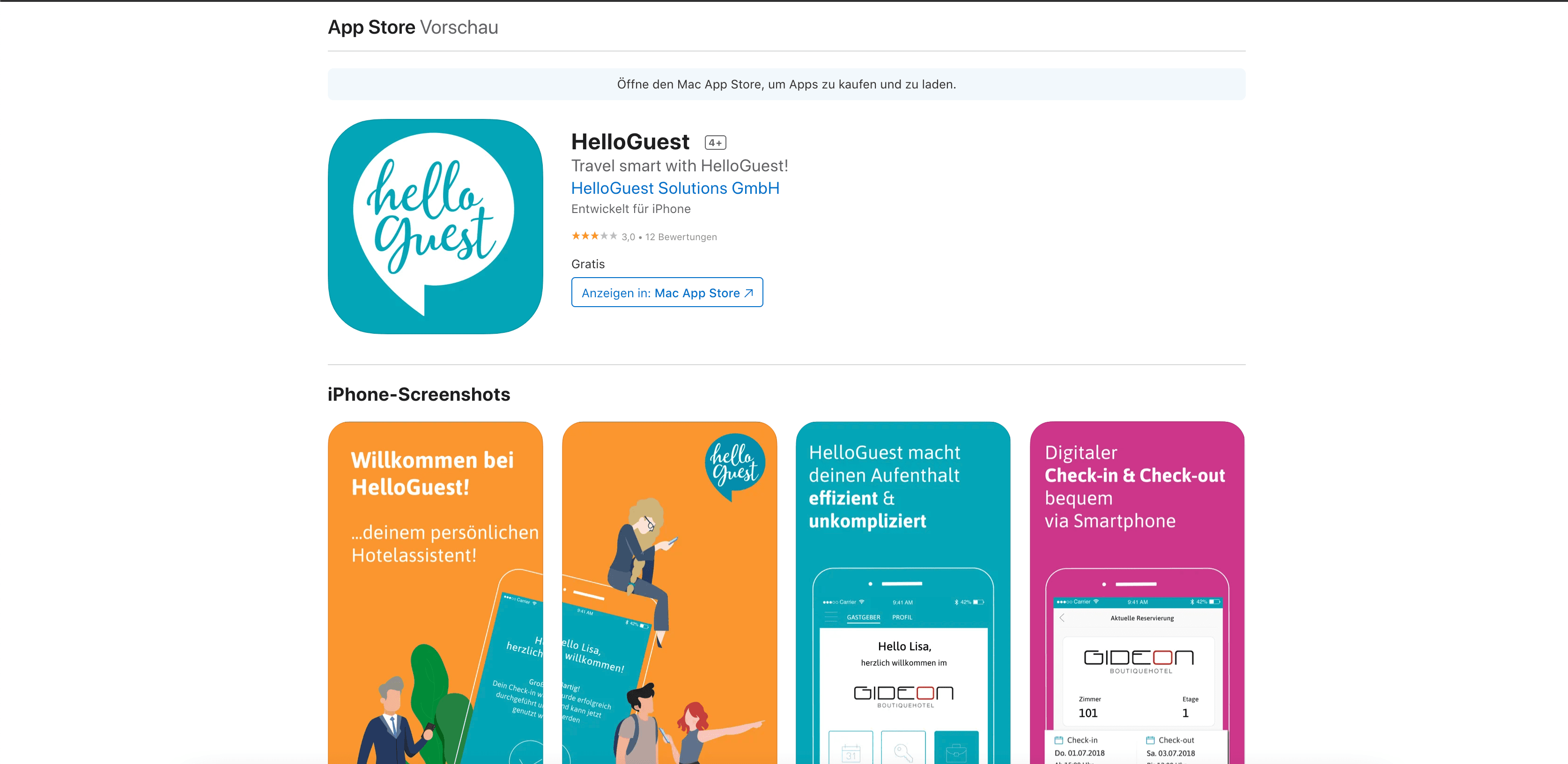 HelloGuest App