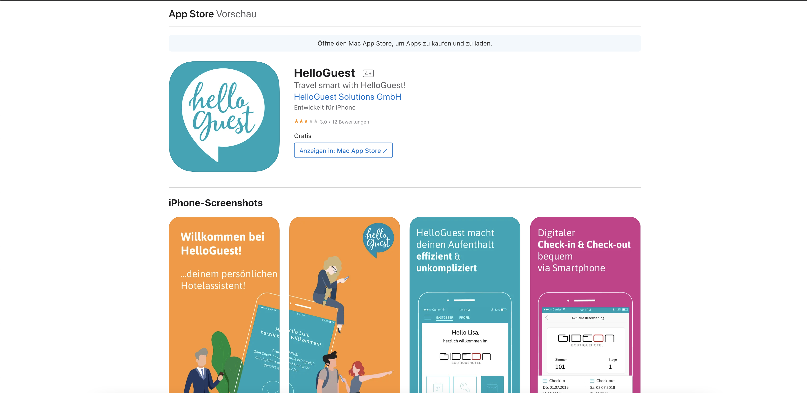 HelloGuest App